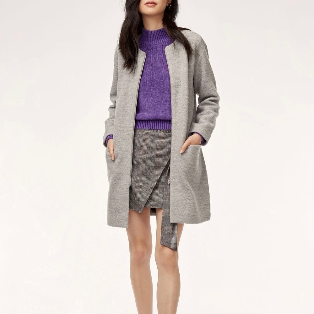 Aritzia Wilfred Banville Jacket in Grey